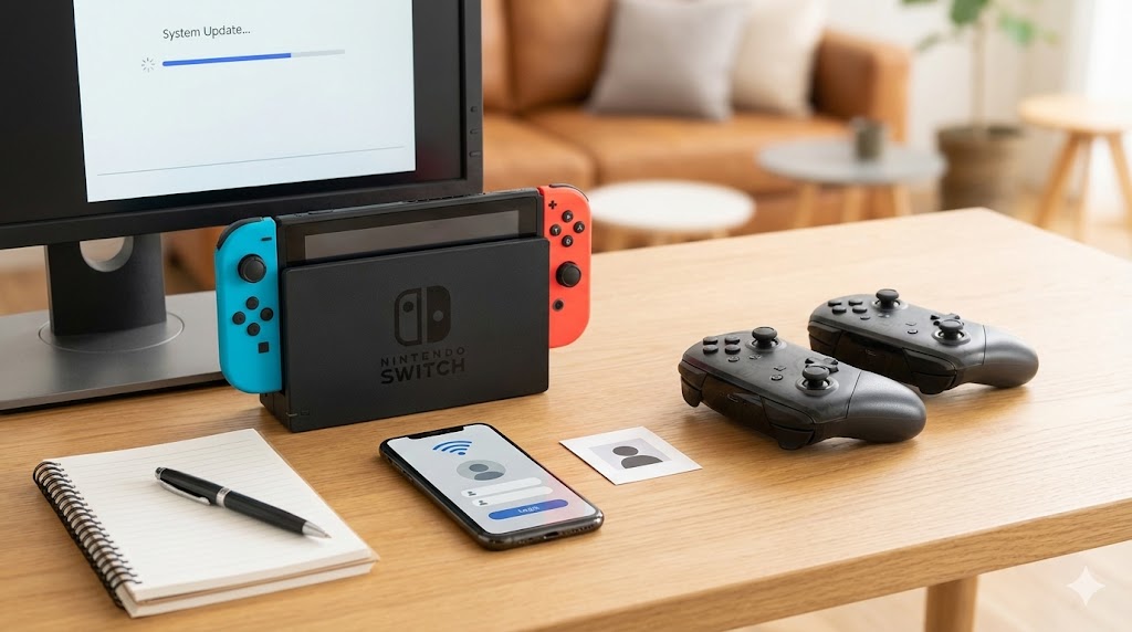 1.スイッチマイクラでフレンドと遊ぶ前の準備