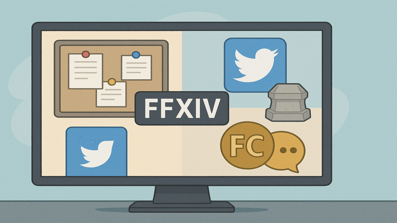 4.VANARE以外のff14相方募集ができる場所