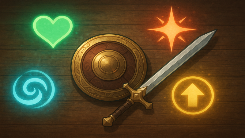 2.各ステータスの詳細な目標値と優先順位