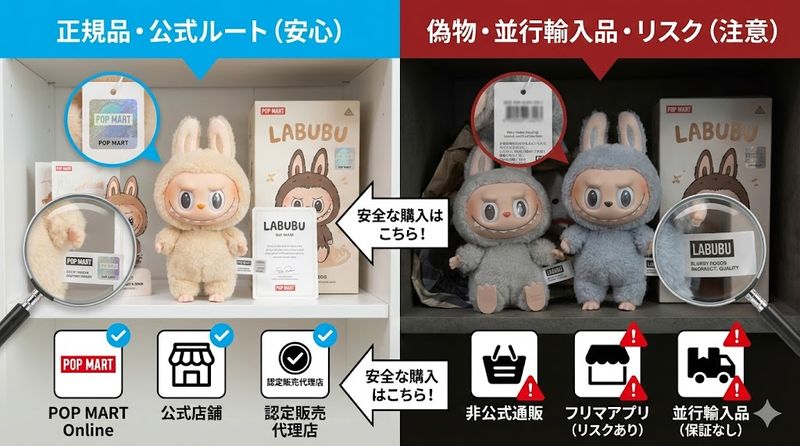 4. ラブブの偽物を避けて正規品を買う完全ガイド