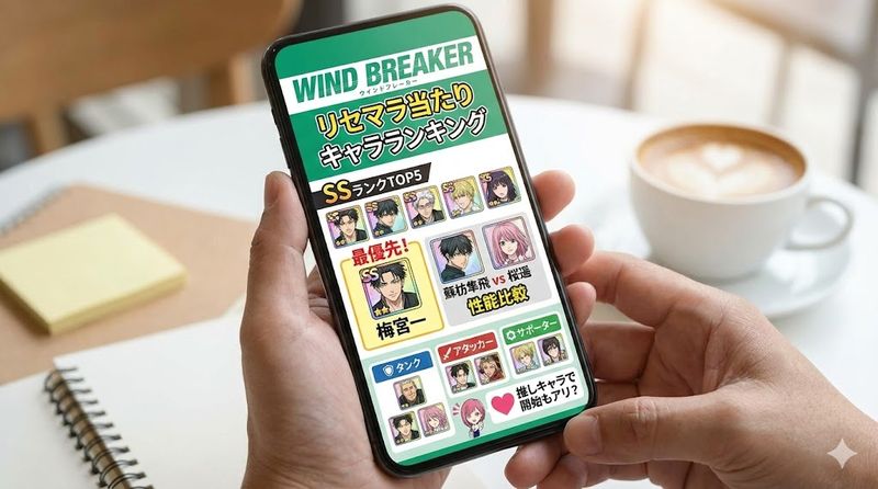 3.ウインドブレーカー リセマラ当たりキャラランキング
