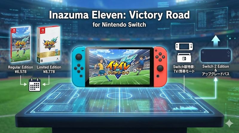 1.イナイレ ヴィクトリー ロード スイッチの基本情報