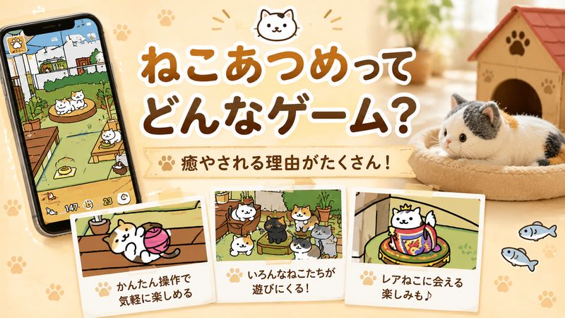 2. ねこあつめとはどんなゲームだったのか