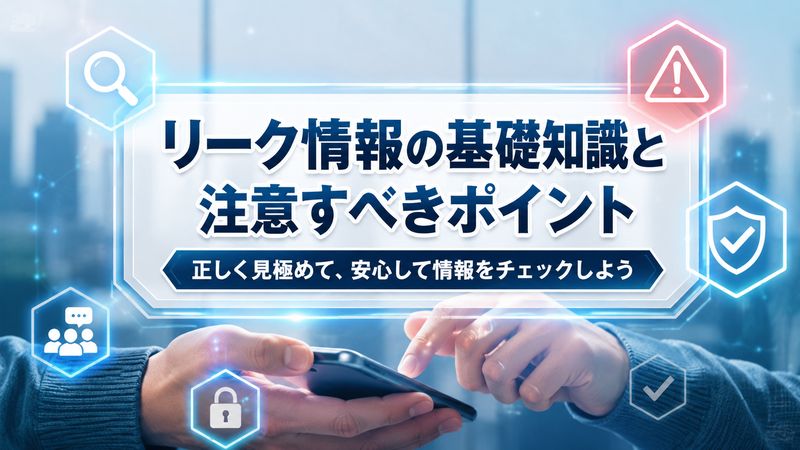 1.アナイクス リークとは?最新情報の見方と注意点