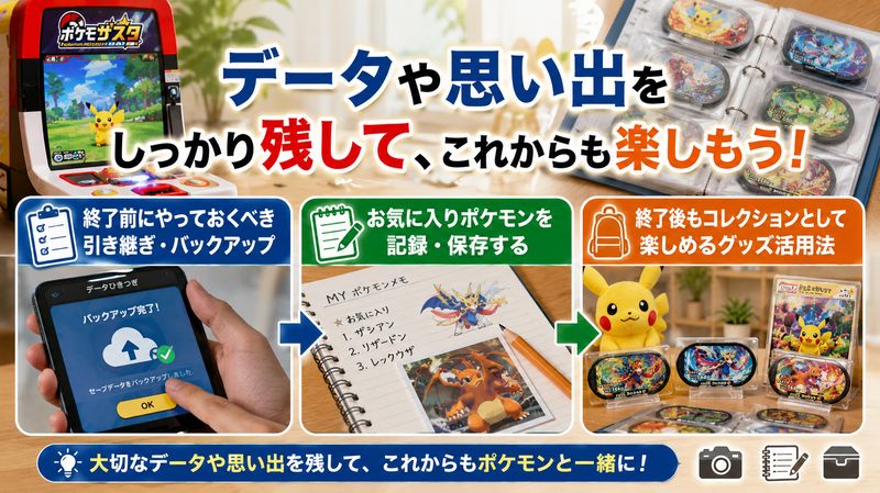 3.メザスタ終了後にデータや思い出を残す方法