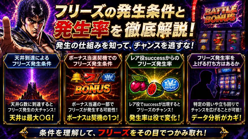 3.フリーズが発生する条件と発生率