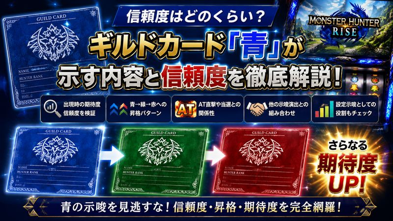 2.ギルドカード「青」が示す内容と信頼度