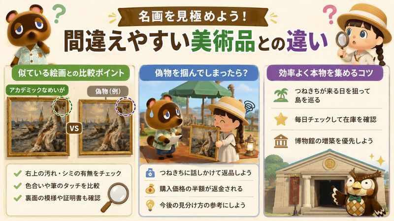 4.間違えやすい美術品との違い
