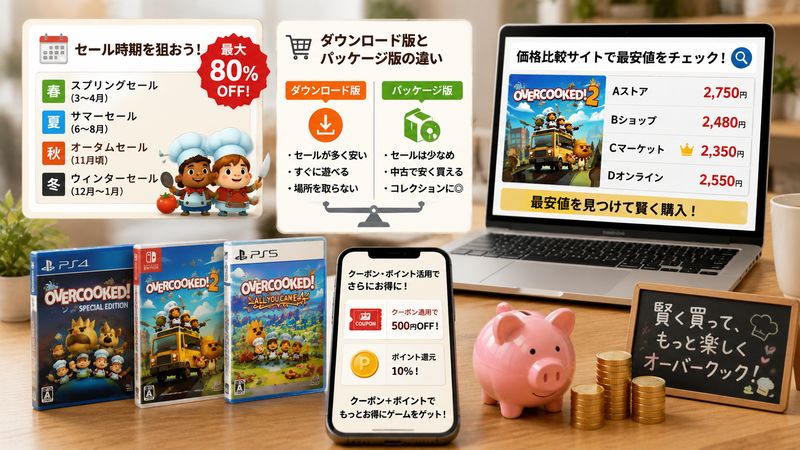 4.オーバークックをお得な値段で買う方法