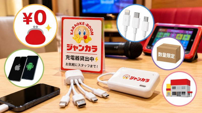 1.ジャンカラの充電器貸出サービスとは